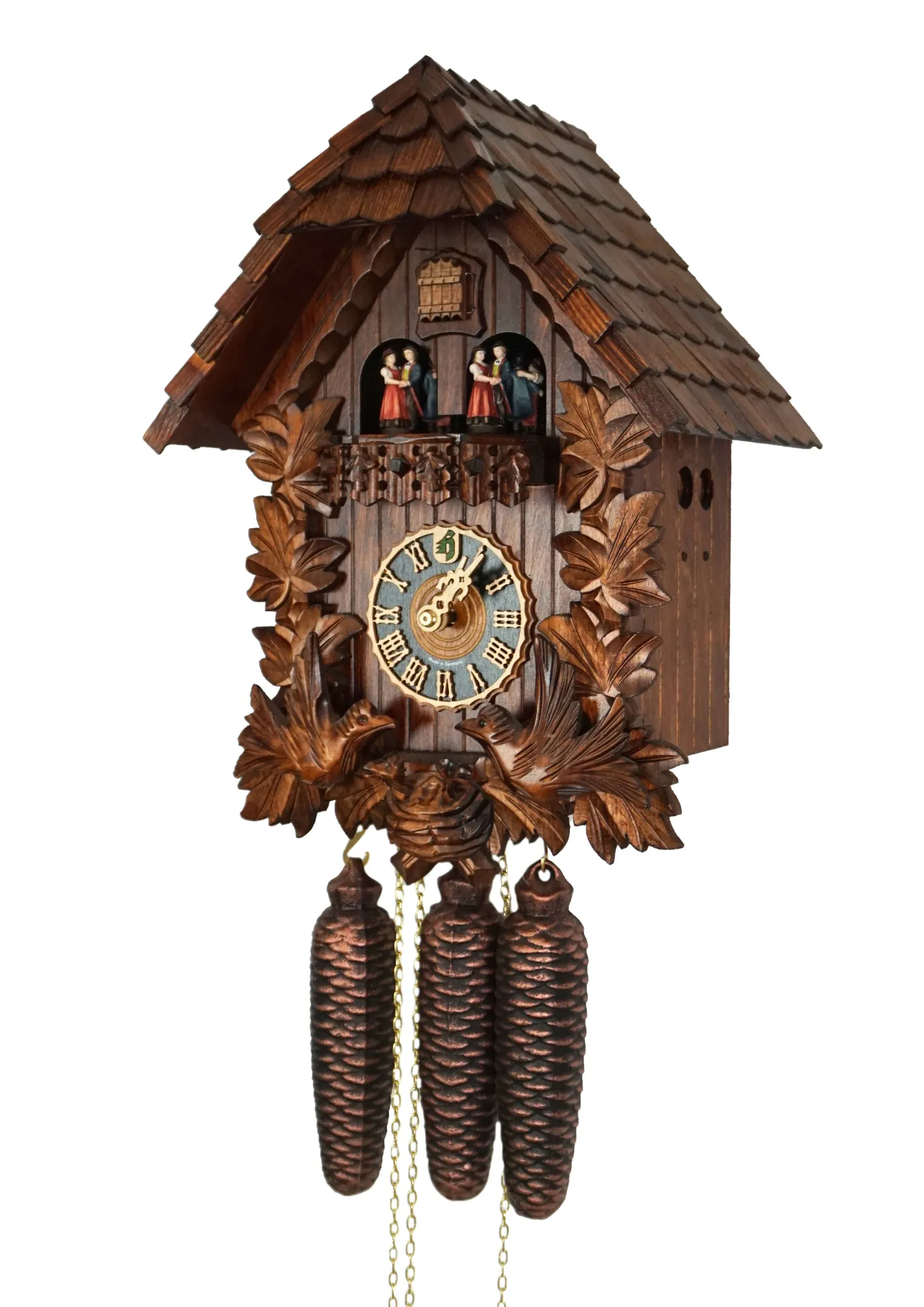 Cuckoo Clock | Moving Birds | 8 Day Movement with Music | 74207947